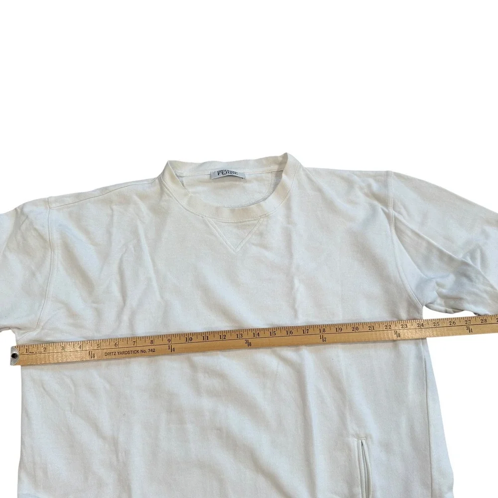 Gianfranco Ferre White Sweatshirt Pants Set Made‎ Italy Designer Loungewear XL